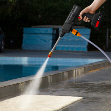Garden Sanctuary Electric Cordless Handheld Pressure Washer Cleaner