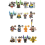 (8pcs-A) 16PCS One Piece Collection Collection Minifigures Toys Gift 3