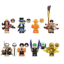 (8pcs-A) 16PCS One Piece Collection Collection Minifigures Toys Gift