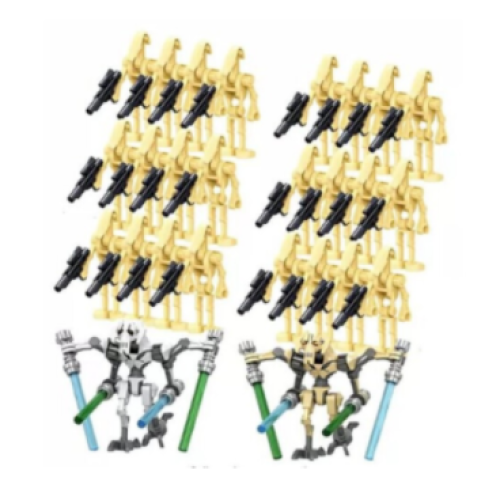 (37PCS) Star Wars Minifigures Battle Droid Building Blocks 2