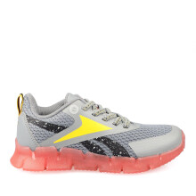 (13.5 UK Child, Grey/Yellow/Orange) Reebok Childrens/Kids Zig N Glow Blippi Trainers