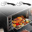 2 Pack Nonstick Air Fryer Oven Rack Puller Tool Compatible with Most Toaster Ovens Grill Tray Extractor 17