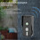 Wireless Doorbell Intercom 1000m Range 3.7V 1800mAh 10