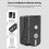Wireless Doorbell Intercom 1000m Range 3.7V 1800mAh 9