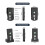 Wireless Doorbell Intercom 1000m Range 3.7V 1800mAh 2