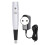 Tattoo Pen Miroblading Semi Permanent Eyebrow Eyeline Lip Makeup Machine Silver 1