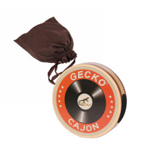 Gecko Portable 20x5cm Birch Wood Cajon Drum with Bag