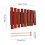 8-Note Birch Pine Wooden Xylophone 26x19x5cm Set 6