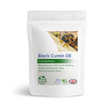 (Pack of 90) Black Cumin Seed Oil 1000mg, Cold Pressed Capsules
