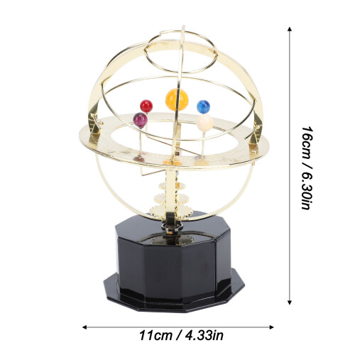 Retro Metal Solar System Desk Decor Educational Toy 1