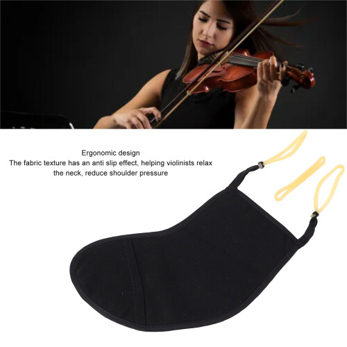 Cuscinetto per mentoniera del violino 4/4 3/4 in cotone spesso 2