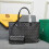 (Black, Medium 48.15.27 cm) Bag Large Capacity Tote Bag Mom Bag Handbag 1