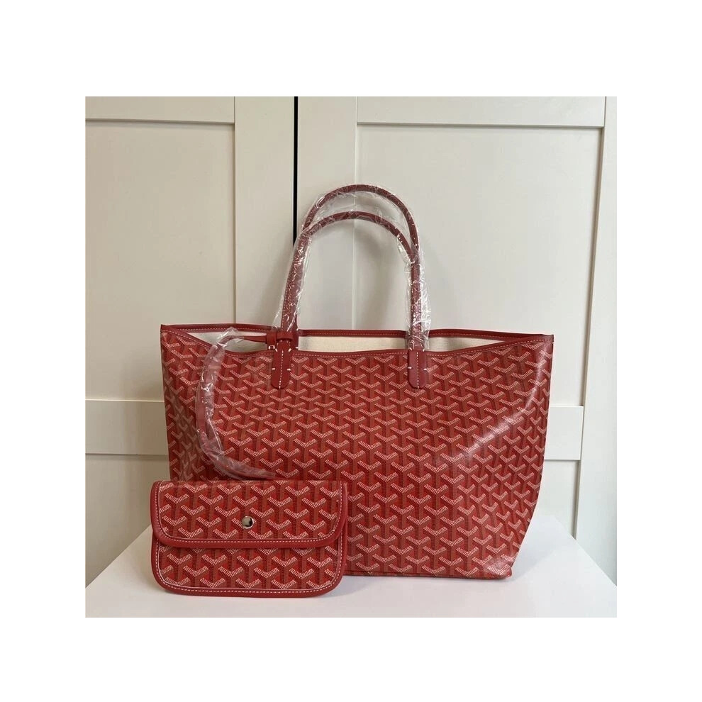 (Big red, Large 55.15.29 cm) Bag Large Capacity Tote Bag Mom Bag Handbag