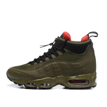 (3, UK 10) Men's sneakers high top boots Air cushion shoes Running shoes