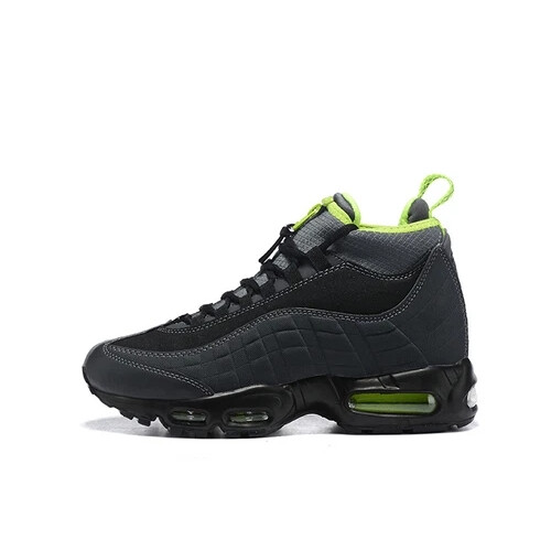 (5, UK11) Men's sneakers high top boots Air cushion shoes Running shoes