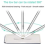 360° Flat Mop and Bucket Set Mop Dry Squeeze & Multi-Functional Wash 7