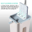 360° Flat Mop and Bucket Set Mop Dry Squeeze & Multi-Functional Wash 9
