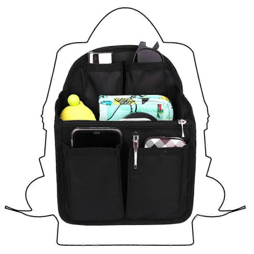 Sac à dos, organiseur, pochette multi-poches pour gadgets, gris 2