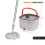 Self-Cleaning 360-Degree Rotate Spin Microfiber Mop and Bucket Set Washing Dry 2