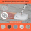 Self-Cleaning 360-Degree Rotate Spin Microfiber Mop and Bucket Set Washing Dry 6