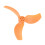 2 Paare 3032S Orange 3-Blatt FPV-Propeller Avata 2 10