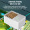 Automatic Fish Feeder 150mL/500mL White with Timer 8