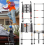 (10.5FT-3.2M)Telescopic Ladder Stainless Steel,load 150kg, Convenient Extendable 6