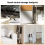 (10.5FT-3.2M)Telescopic Ladder Stainless Steel,load 150kg, Convenient Extendable 7