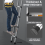 (10.5FT-3.2M)Telescopic Ladder Stainless Steel,load 150kg, Convenient Extendable 8