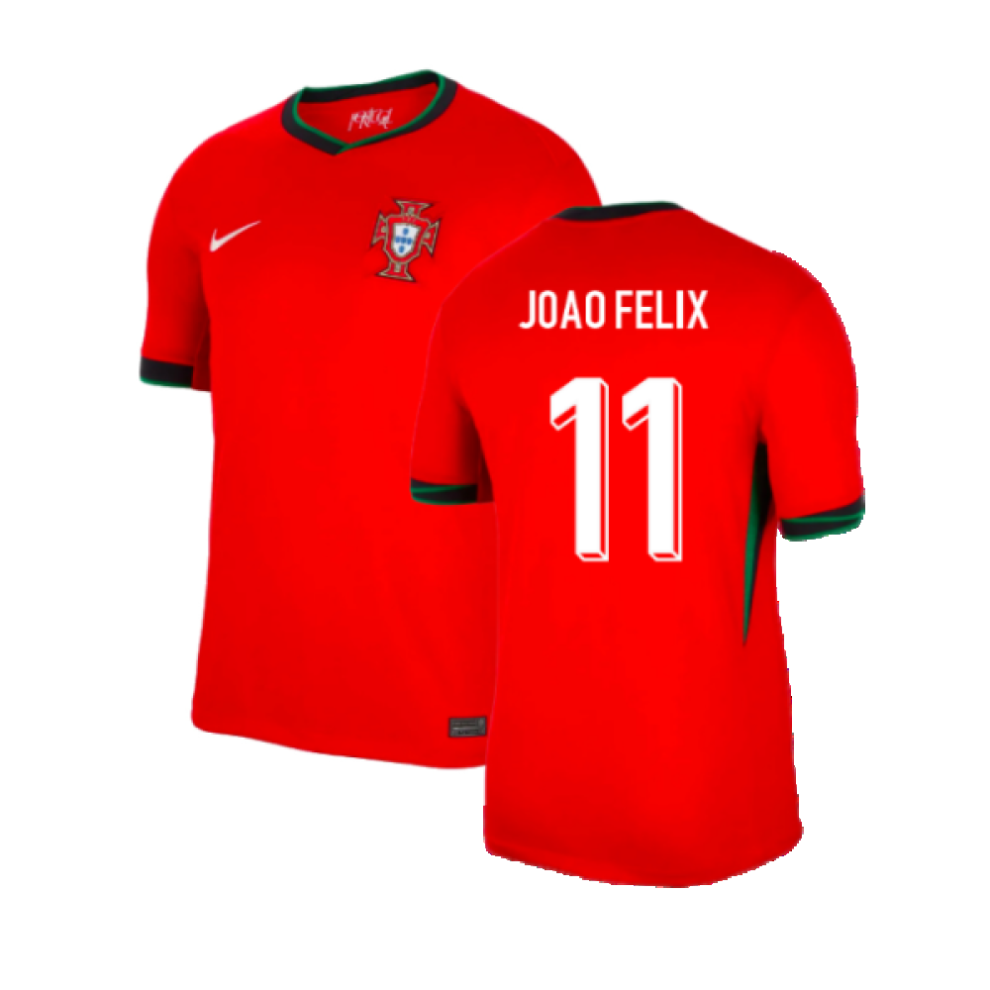 (XL) 2024-2025 Portugal Home Shirt (Joao Felix 11)