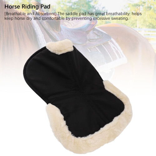 High Density Memory Foam Horse Saddle Pad Non Slip 2