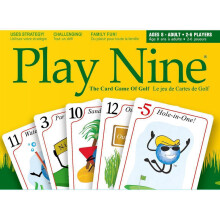 Nine Play Golf Strategy Board Card Game For Friends Family And Gathering