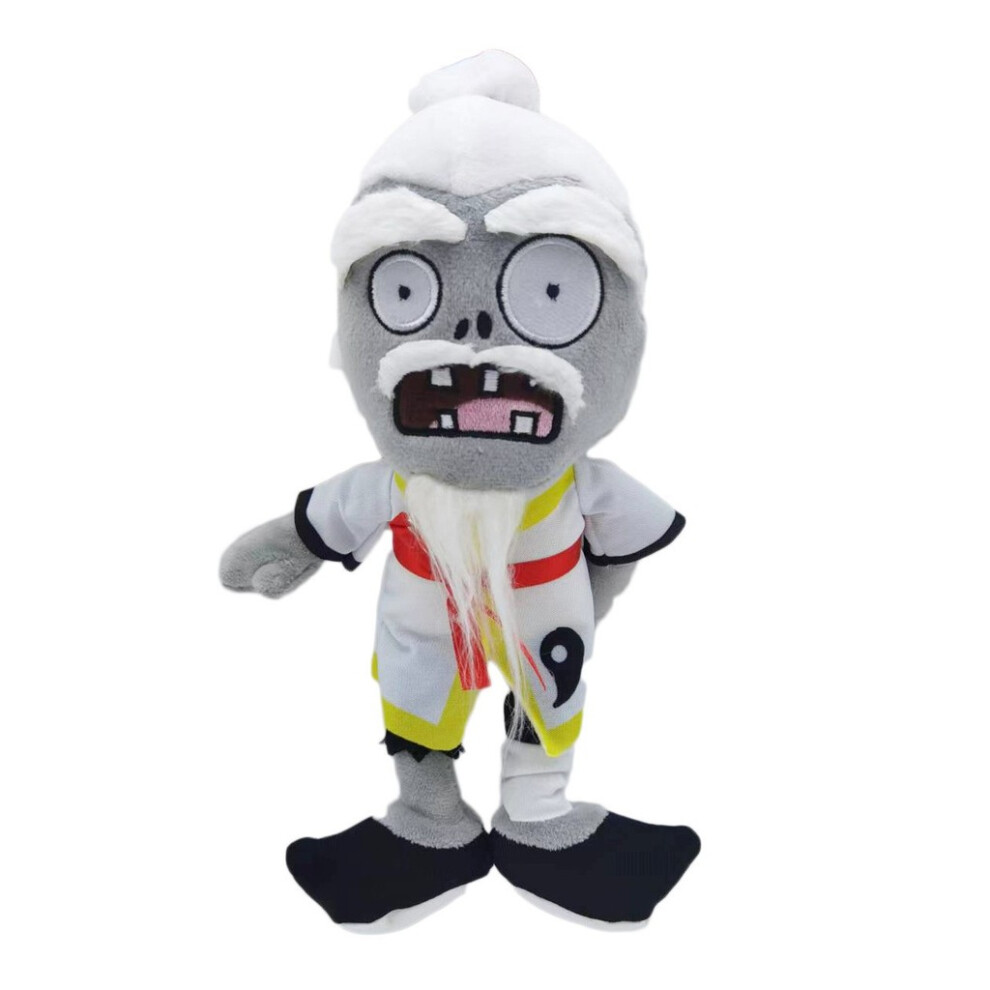 (Style3) Plants Vs Zombies Sports Newspaper Roadblock Iron Bucket Zombie Plush Toy Doll-image-OPC-PHYCGD8-NEW
