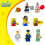 Squarepants Spongebob Building Blocks Mini Figures Kids Puzzle Toy Gift Assembly 3