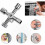Zinc Alloy Utility Key for Cabinet and Electric Cupboard Access, Silver (1pc) 12