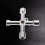 Zinc Alloy Utility Key for Cabinet and Electric Cupboard Access, Silver (1pc) 14