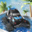 Auto RC anfibia rosa 900mAh 13.5x18x12 cm 2.4GHz 4