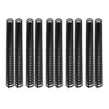 Schwarze Kunststoff-Binderücken 19mm 30 Ringe für A4 B5 A5 150 Seiten Kapazität