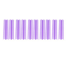 10 Stück 19 mm Rückenbreite 30 Ringe Lila 150 Blätter
