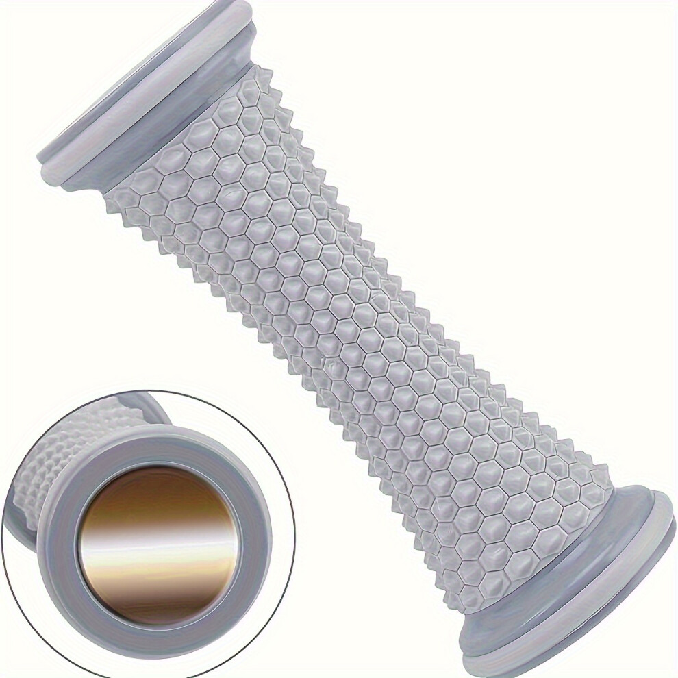 Closkye (Gray-1) Deep Tissue Foot Massage Roller - Ergonomic Handheld Tool For, Muscle Recovery & Arch Support, Durable Purple Fitness Training Aid With Thick