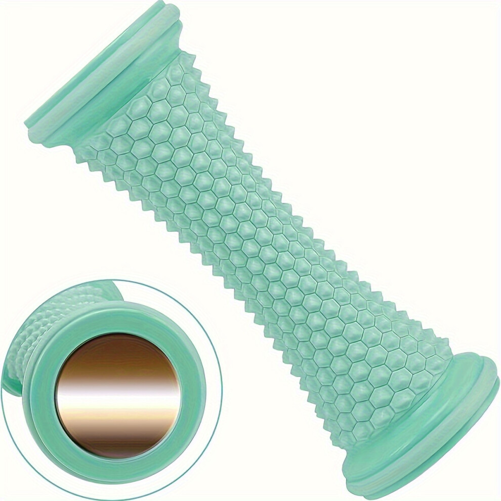 Closkye (Green-1) Deep Tissue Foot Massage Roller - Ergonomic Handheld Tool For, Muscle Recovery & Arch Support, Durable Purple Fitness Training Aid With Thic