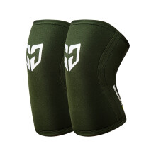 (Army green【one pair】, XXL) Green Knee Supports For Adult Fitness: Durable Viscose Fabric For Squats And Lifting