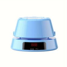 (Blue) 800mAh Rechargeable Lithium Battery Intelligent Electronic Jump Rope Machine With USB Charging, Wireless Remote Control, Accurate Digital Counter