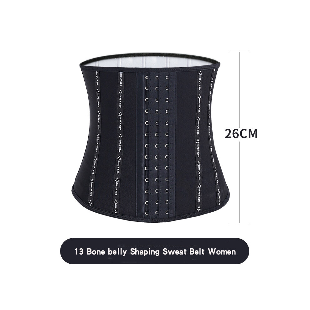 (As The Picture 1, XXS(49-55kg)) Postpartum Waist Trainer Corset, Flat Belly Burner - Women's Sauna Sweat Belt, Knit Fabric, Hand Washable Sheath Gird-image-OPC-PHYCJP6-NEW
