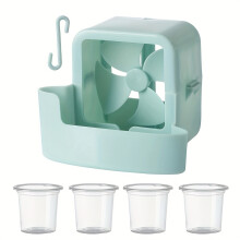 (Blue) 6pcs Portable Fan Refrigeration Accessories Set - Quick Cooling, No Electricity Needed, Ideal For Electric & Floor Fans