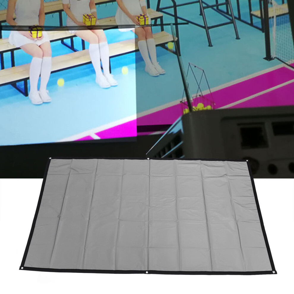 84 Inch Foldable Pvc Projector Screen 16:9 Portable Light 8711326470157