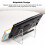 Supporto per due tastiere a 2 livelli 17x16x13 cm nero 2