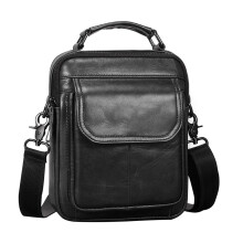 Bolso bandolera vintage 19.5824cm Cap:Teléfono Negro/Amarillo