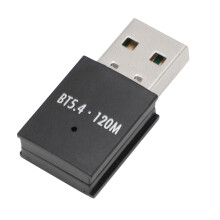 USB-Bluetooth-Adapter V5.4 120 m für Tastatur/Mäuse