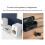 USB-Bluetooth-Adapter V5.4 120 m für Tastatur/Mäuse 7